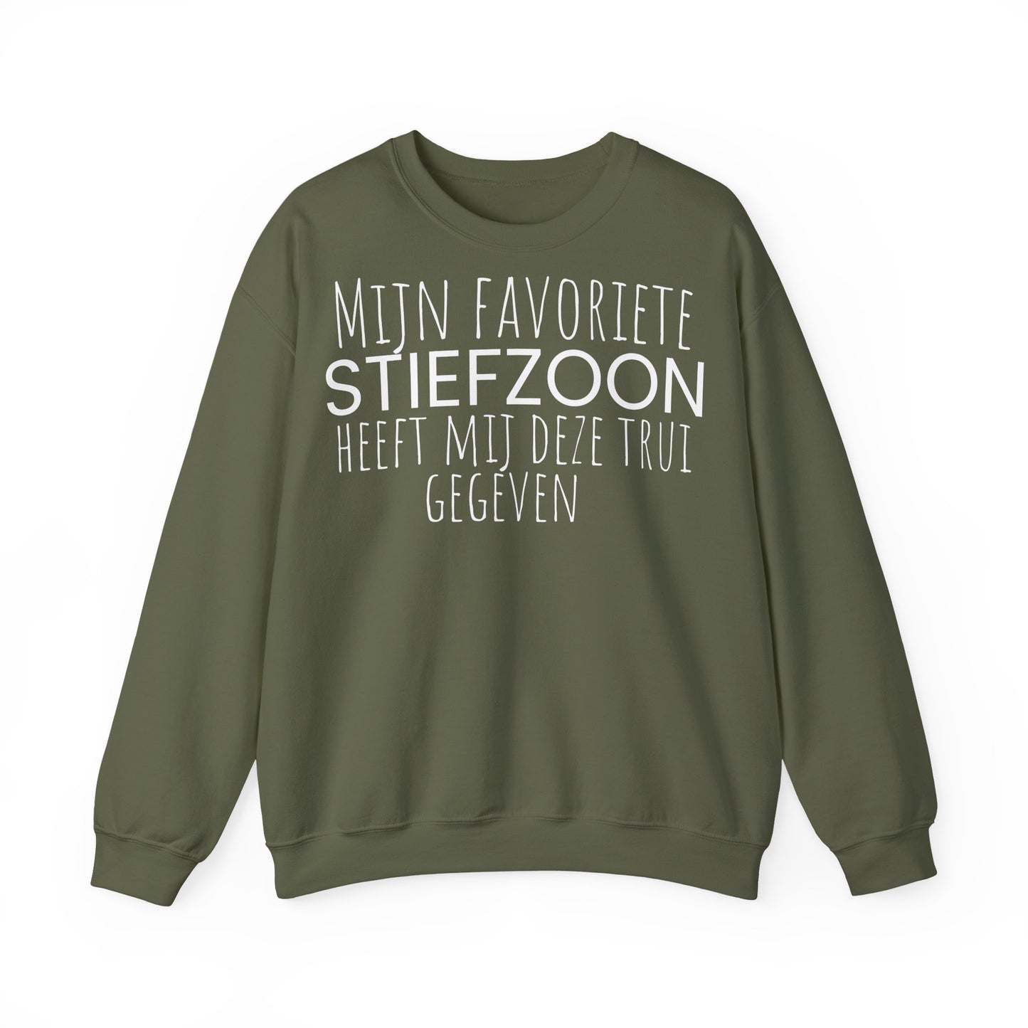 Copy of Crewneck Sweatshirt – "Mijn favoriete zoon heeft mij dit shirt gegeven" Dutch Gift for Mom