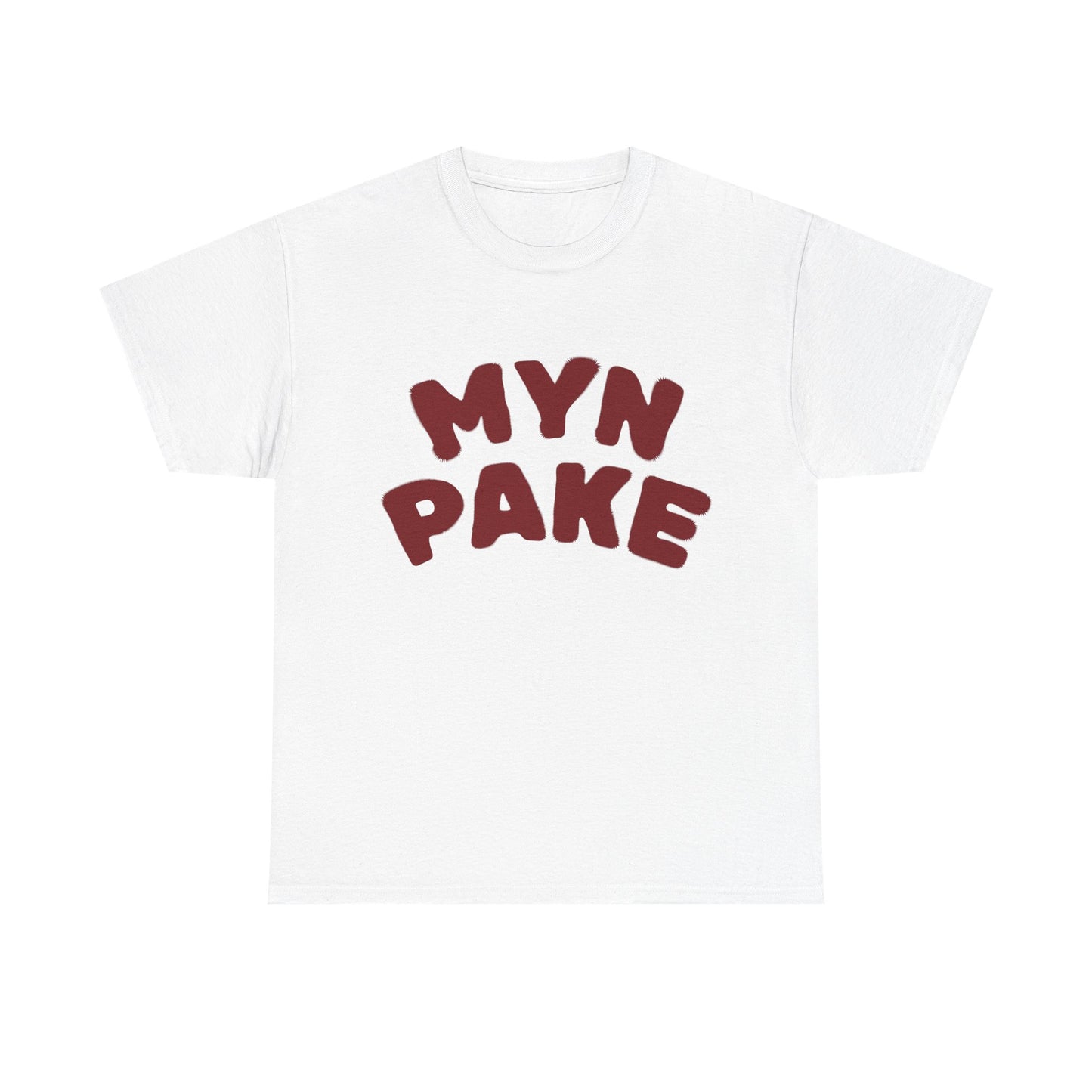 'MYN PAKE' T-Shirt - T-shirt met opdruk rood