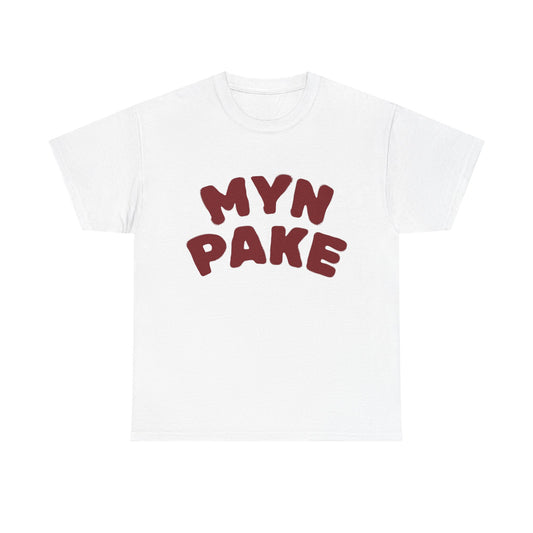 'MYN PAKE' T-Shirt - T-shirt met opdruk rood