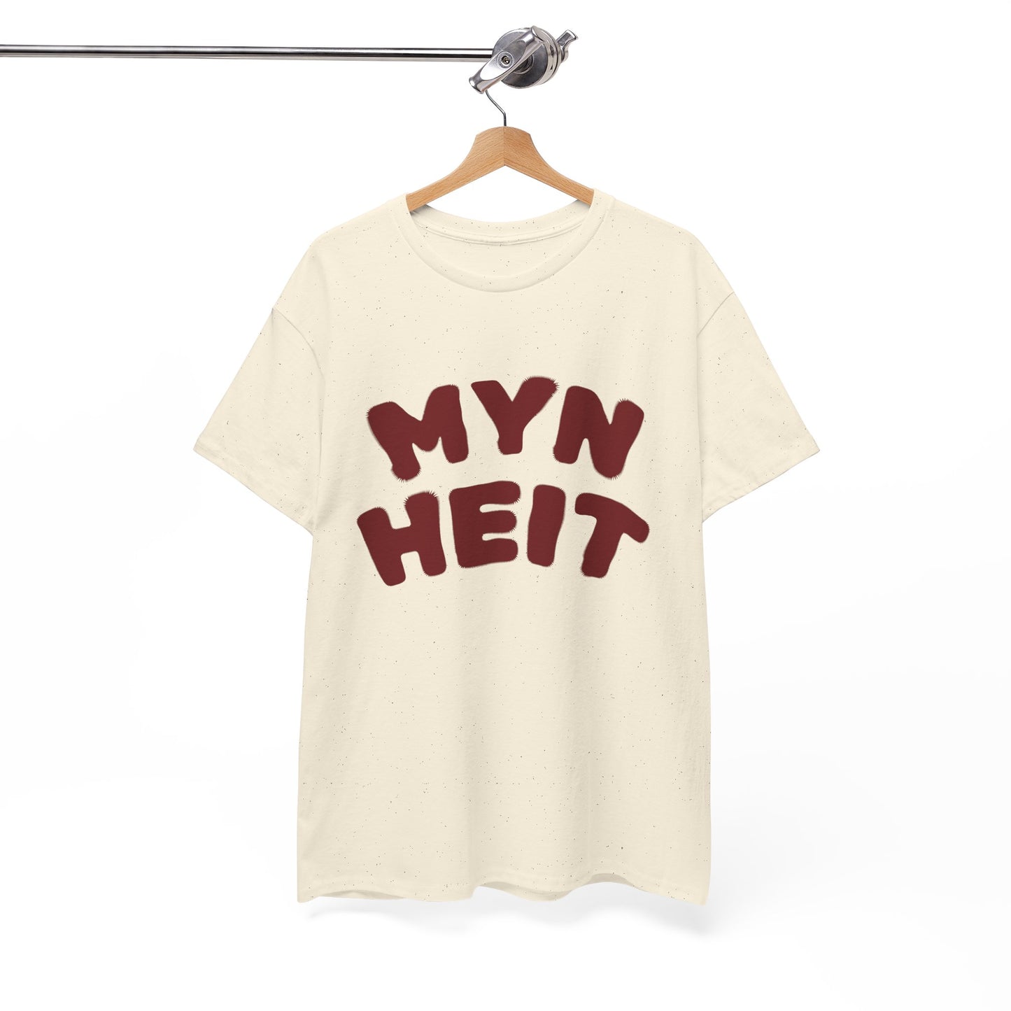 'MYN HEIT' T-Shirt - T-shirt met opdruk rood