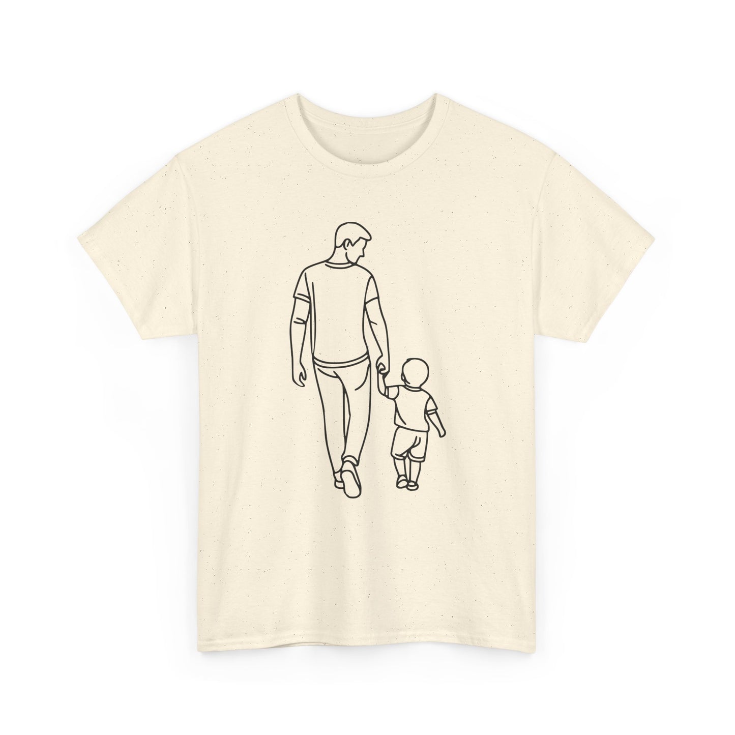 VADER EN ZOON T-Shirt — Schattig t-shirt van vader en zoon