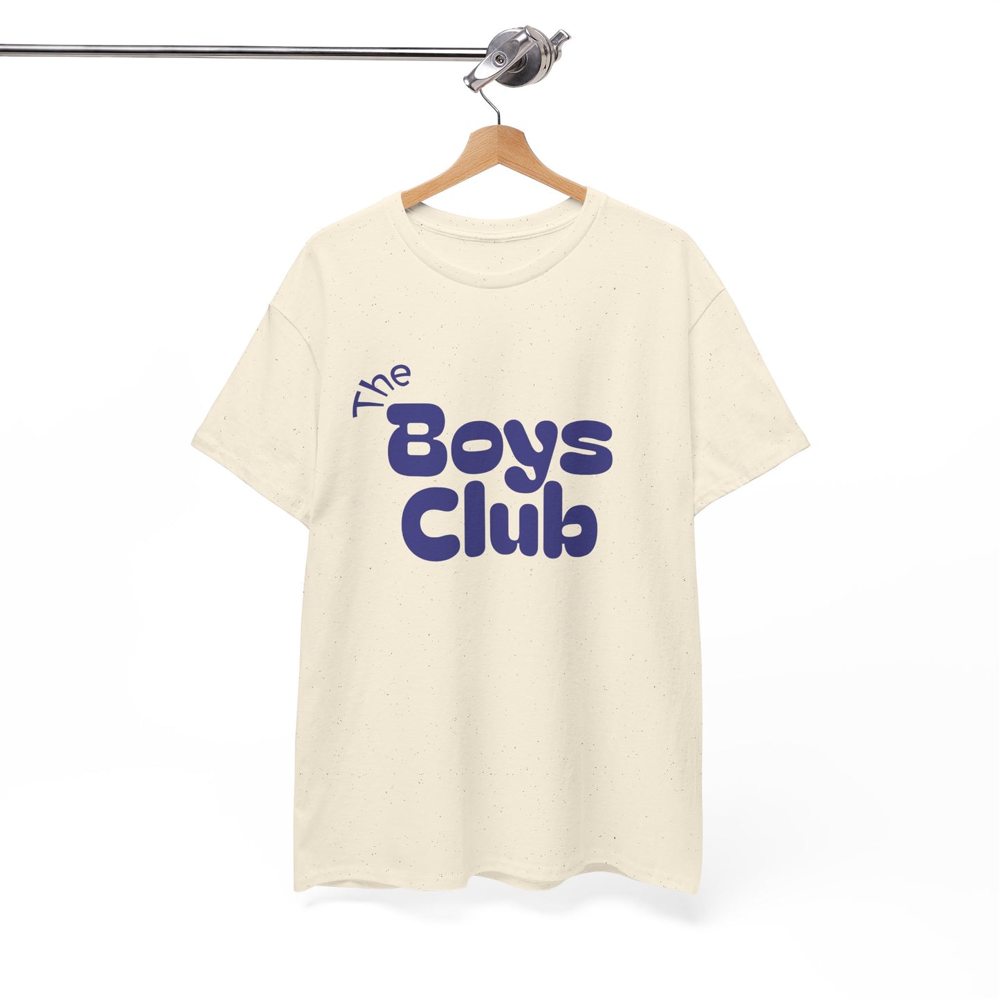 'The Boys Club' T-shirt - T-shirt met opdruk blauw
