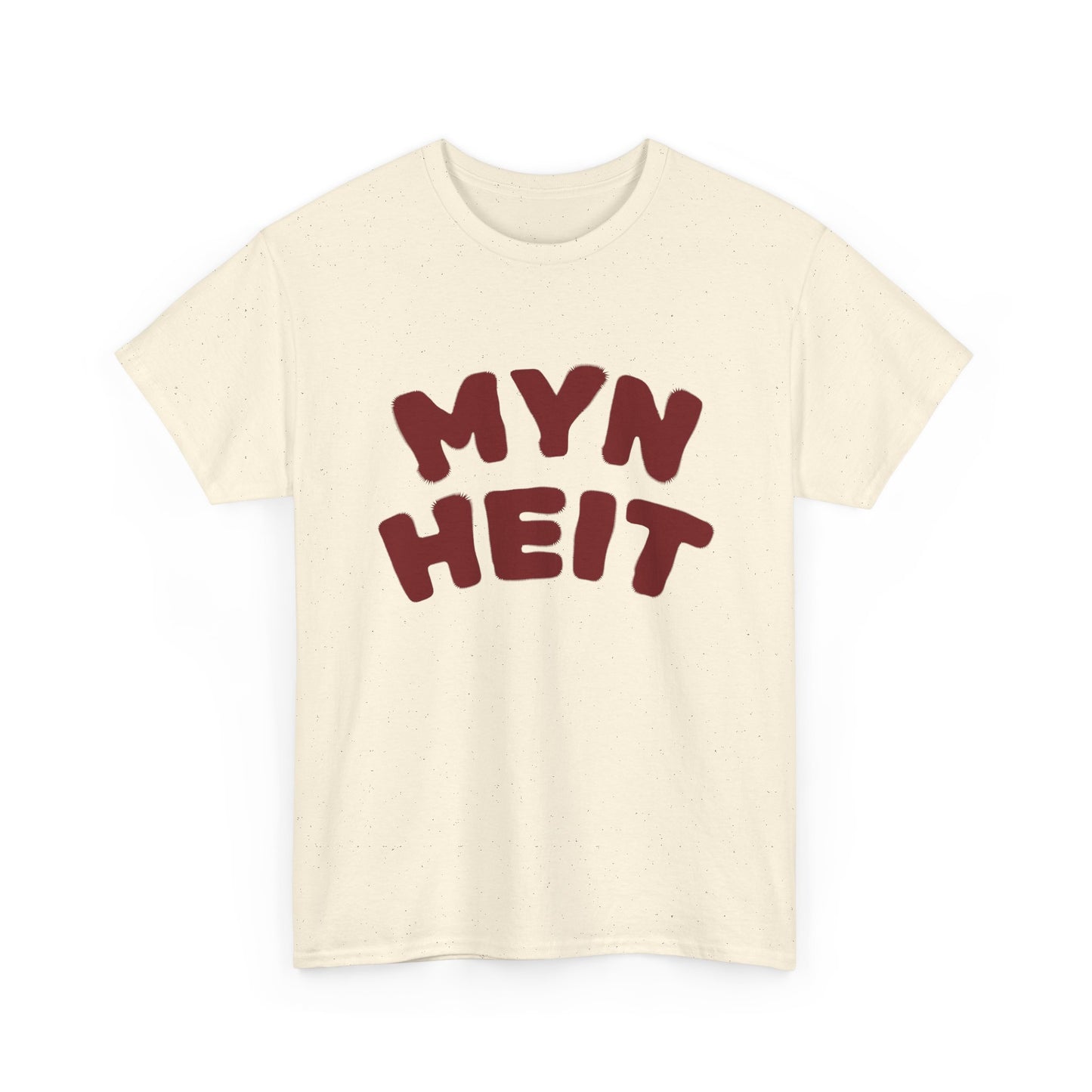 'MYN HEIT' T-Shirt - T-shirt met opdruk rood