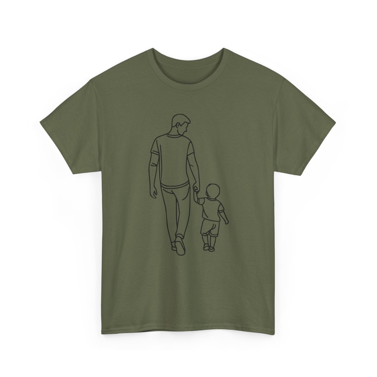 VADER EN ZOON T-Shirt — Schattig t-shirt van vader en zoon