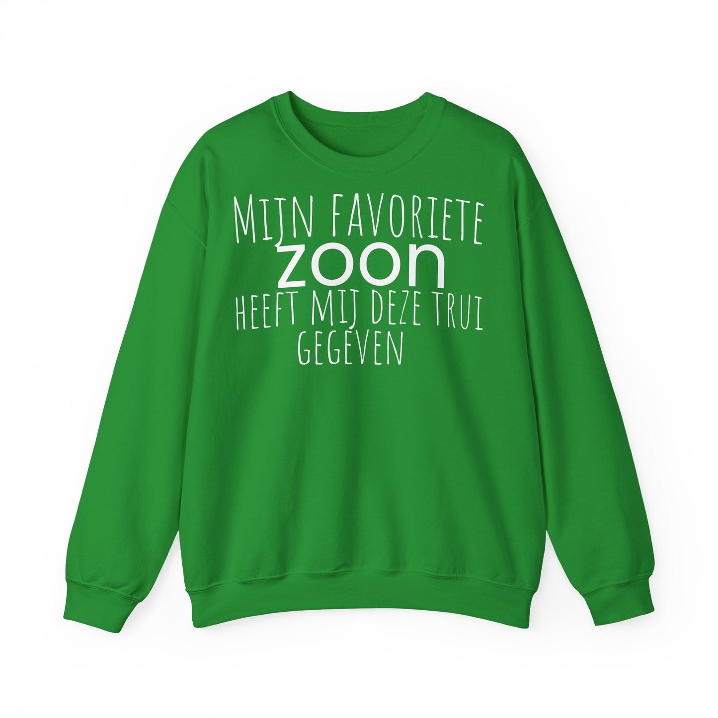 Copy of Crewneck Sweatshirt – "Mijn favoriete zoon heeft mij dit shirt gegeven" Dutch Gift for Mom