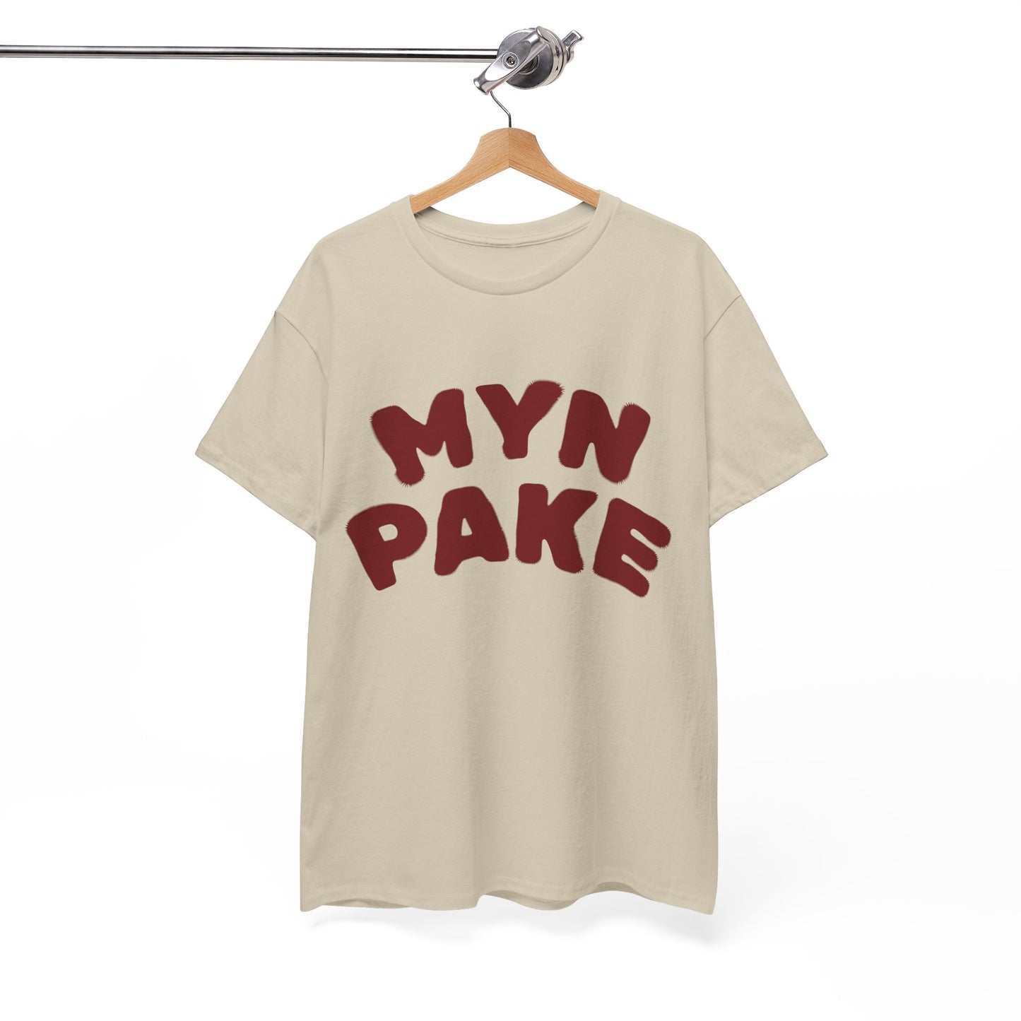 'MYN PAKE' T-Shirt - T-shirt met opdruk rood
