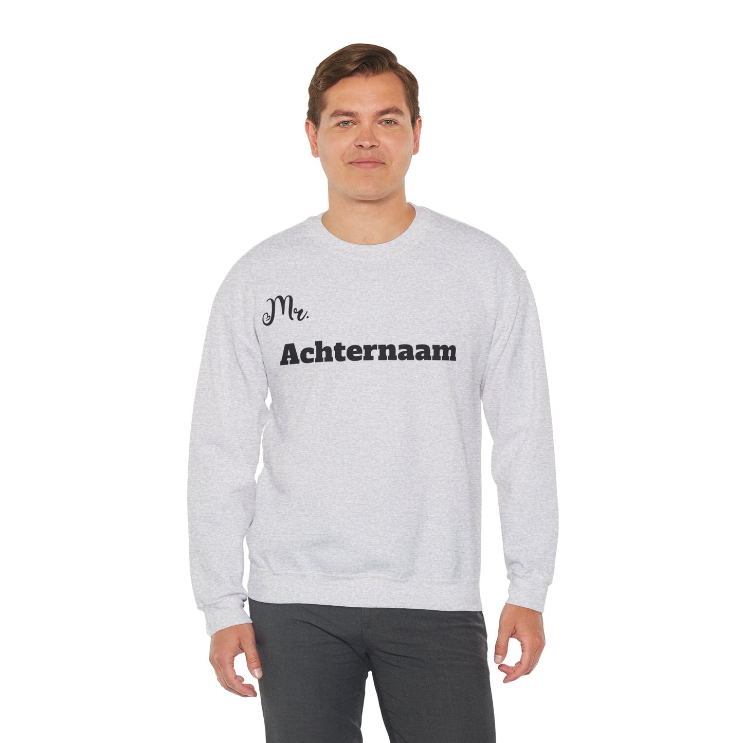 Mr - trui / sweatshirt met gepersonaliseerde tekst