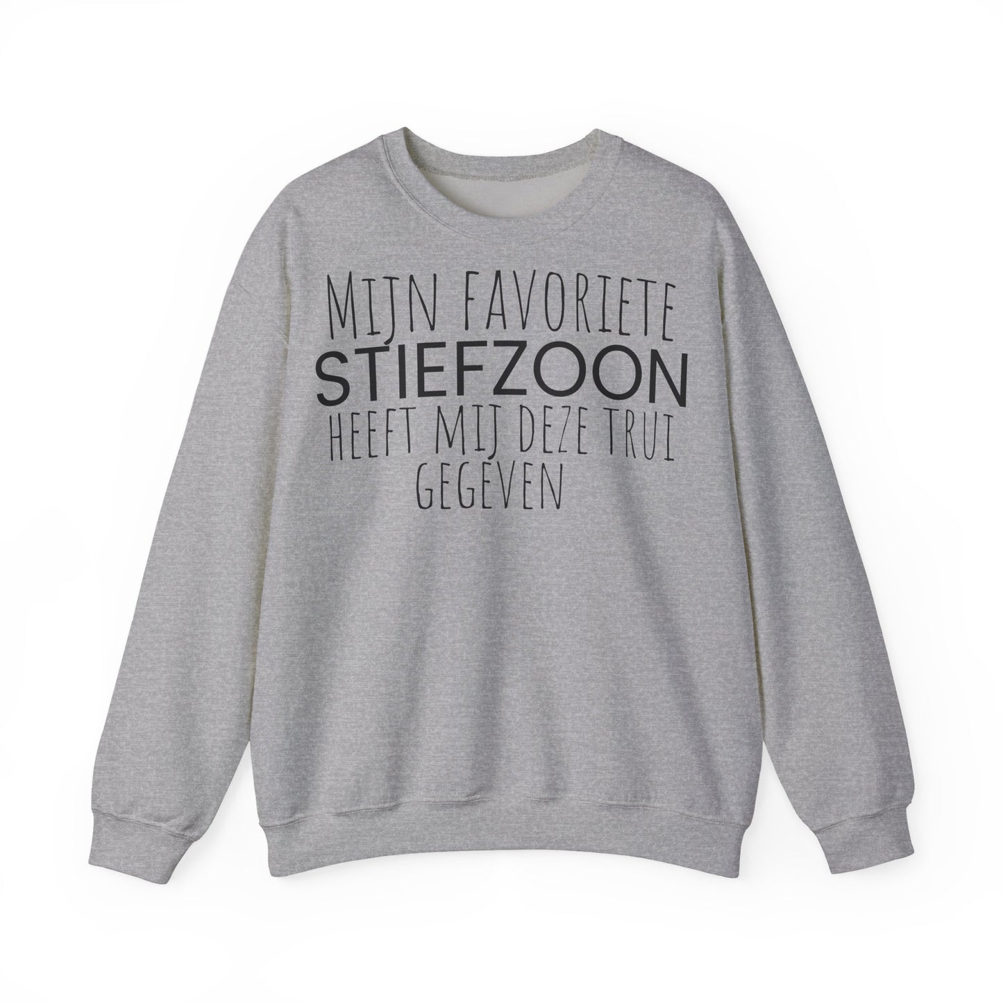 Crewneck Sweatshirt – "Mijn favoriete zoon heeft mij dit shirt gegeven" Dutch Gift for Mom
