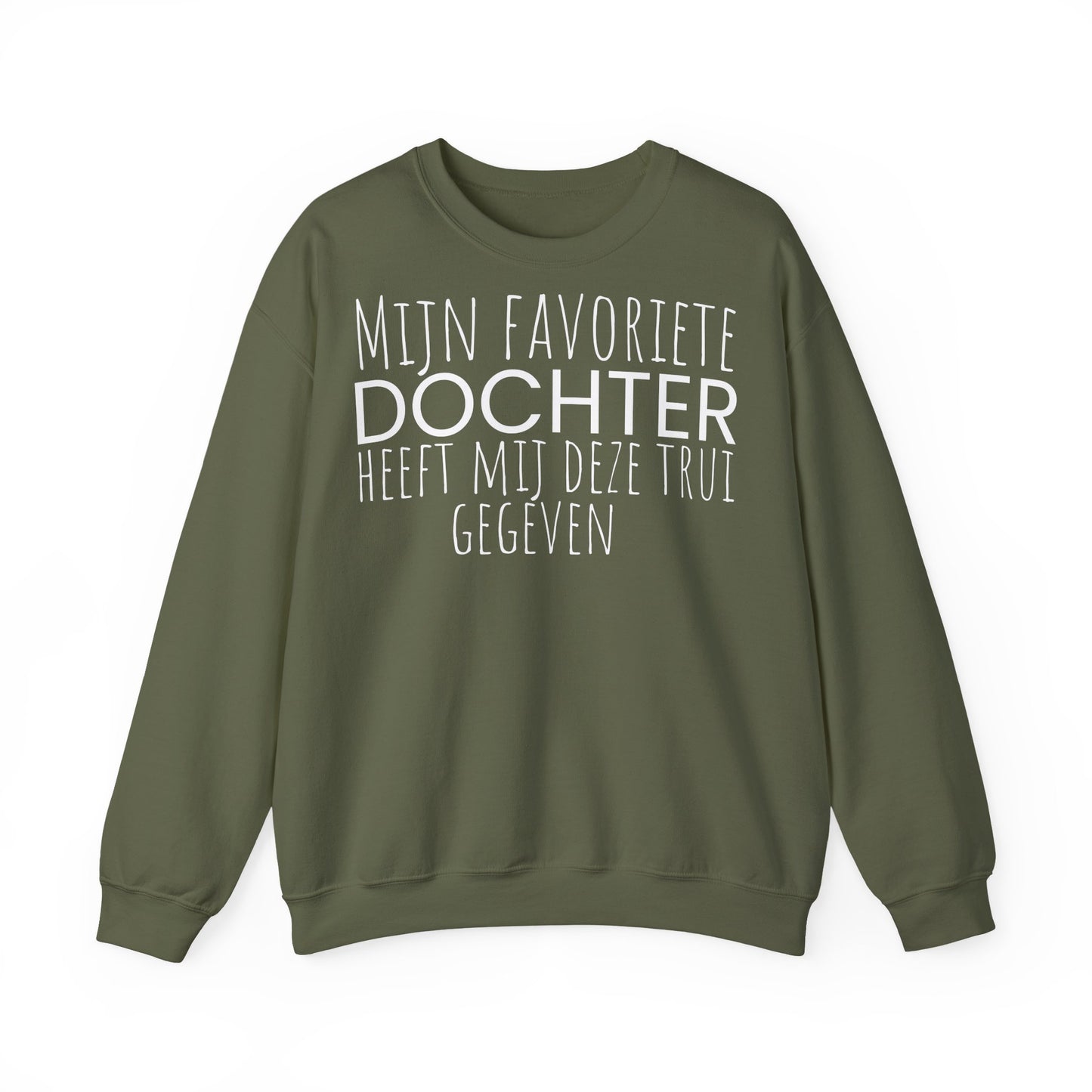 Copy of Crewneck Sweatshirt – "Mijn favoriete zoon heeft mij dit shirt gegeven" Dutch Gift for Mom