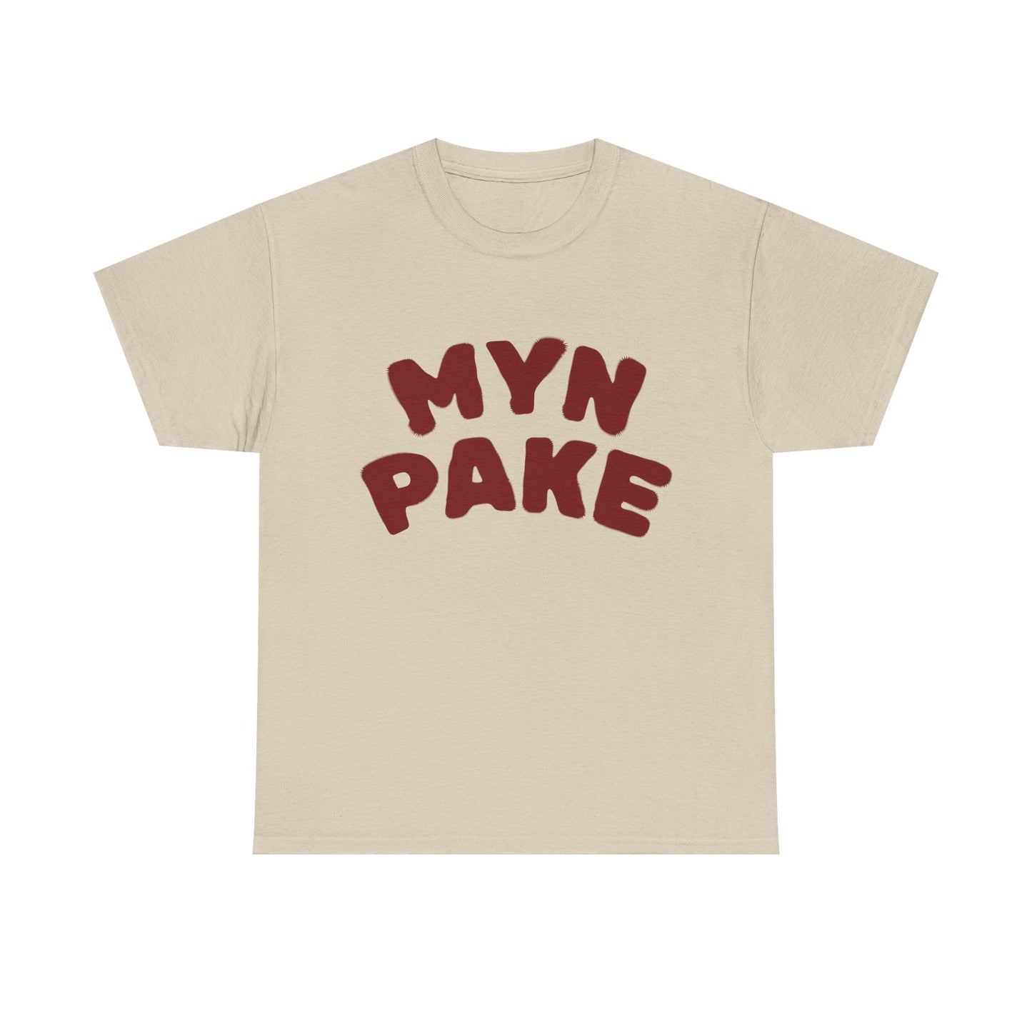 'MYN PAKE' T-Shirt - T-shirt met opdruk rood