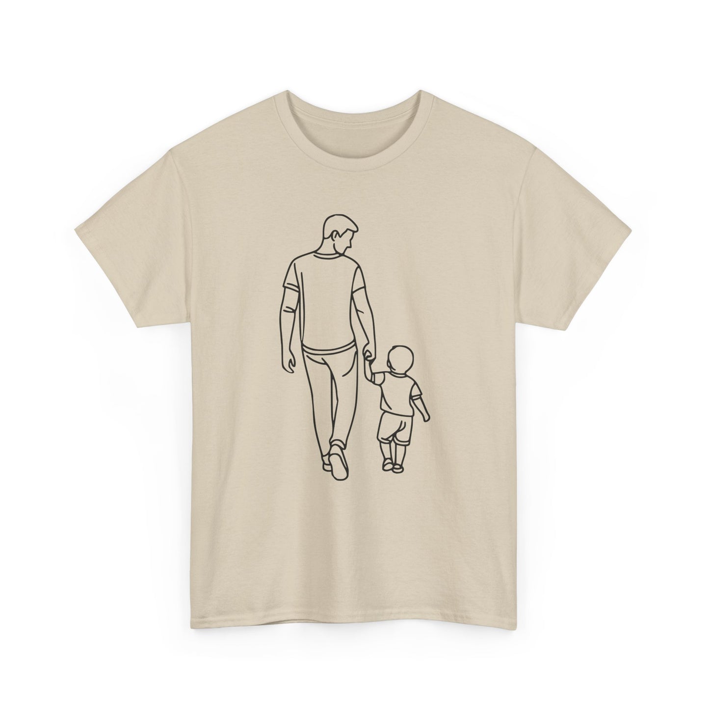 VADER EN ZOON T-Shirt — Schattig t-shirt van vader en zoon