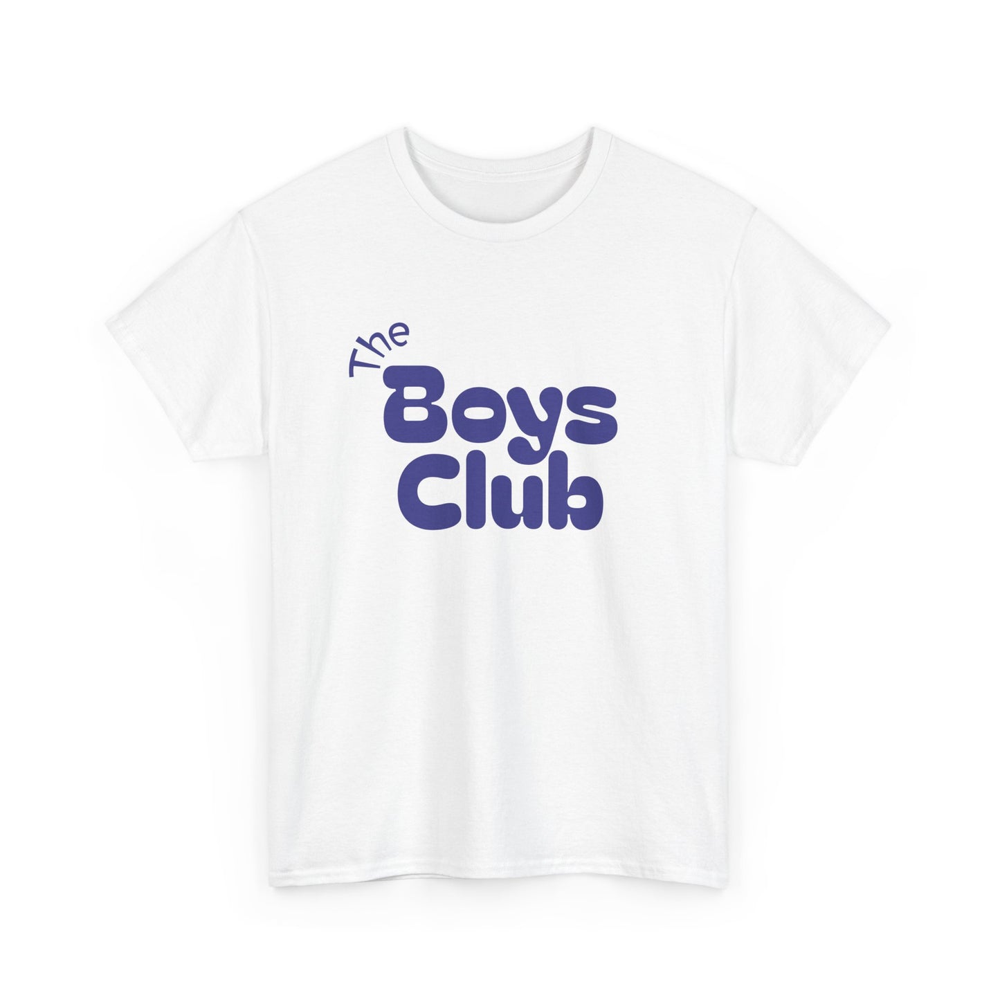 'The Boys Club' T-shirt - T-shirt met opdruk blauw
