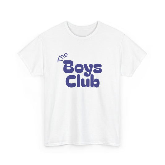 'The Boys Club' T-shirt - T-shirt met opdruk blauw