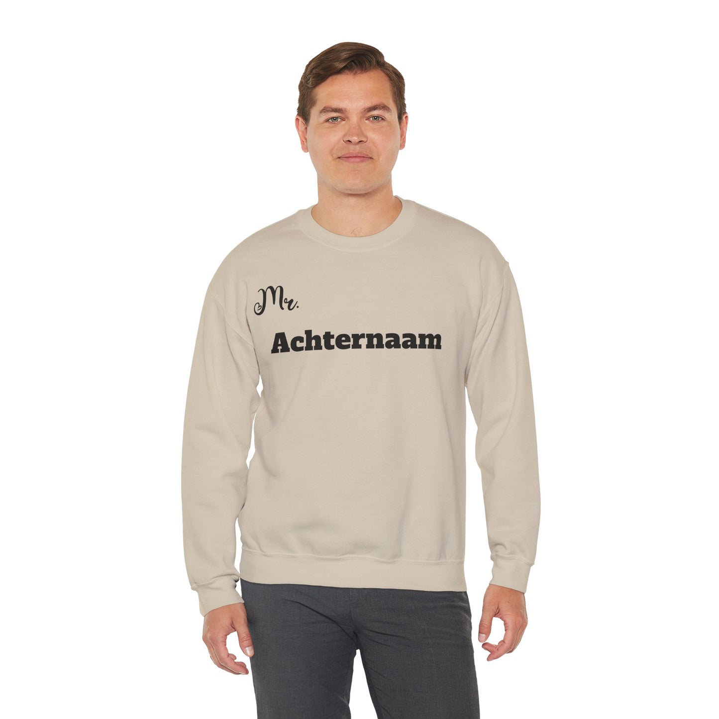 Mr - trui / sweatshirt met gepersonaliseerde tekst