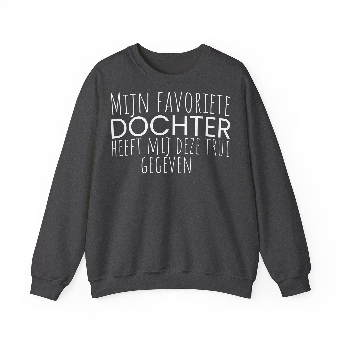 Copy of Crewneck Sweatshirt – "Mijn favoriete zoon heeft mij dit shirt gegeven" Dutch Gift for Mom