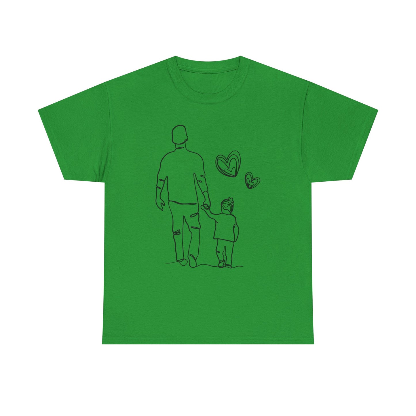 VADER EN DOCHTER T-Shirt — Schattig t-shirt van vader en dochter