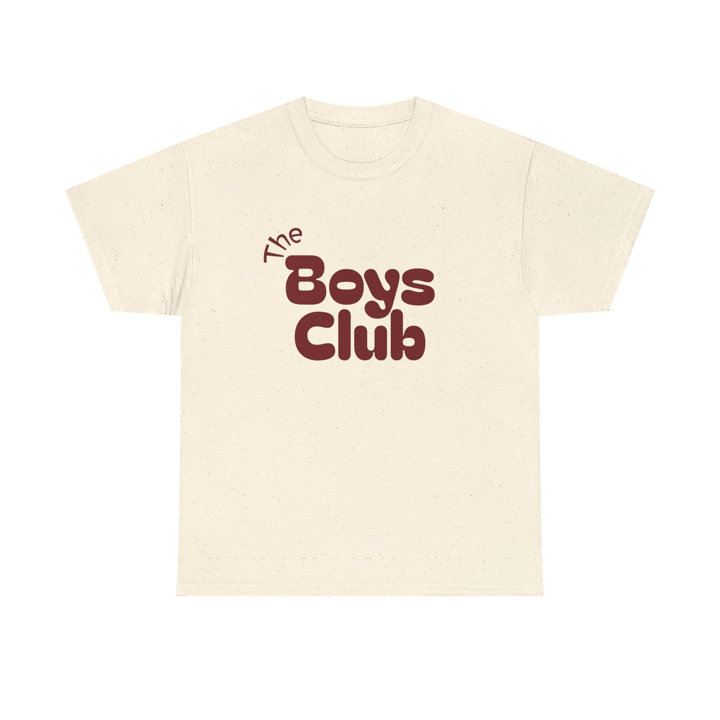 'The Boys Club' T-shirt - T-shirt met opdruk rood