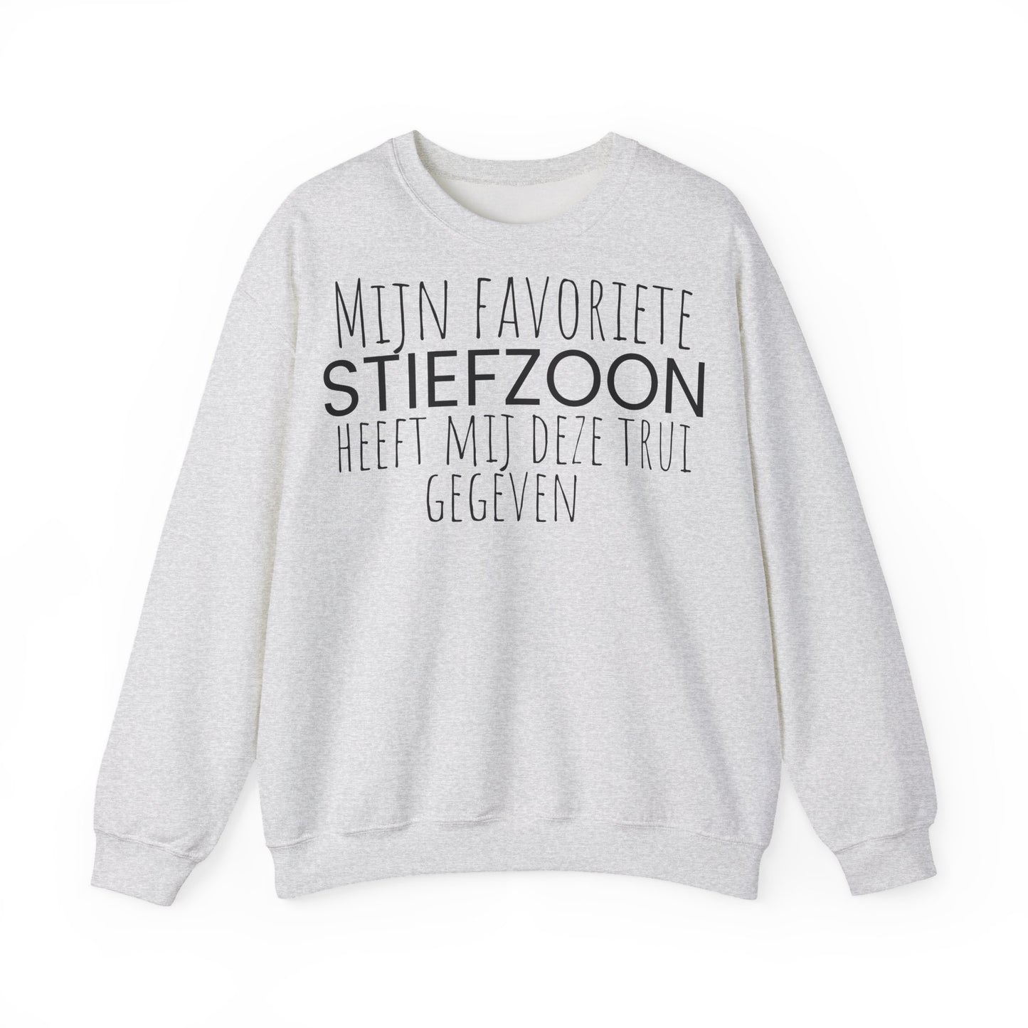 Crewneck Sweatshirt – "Mijn favoriete zoon heeft mij dit shirt gegeven" Dutch Gift for Mom