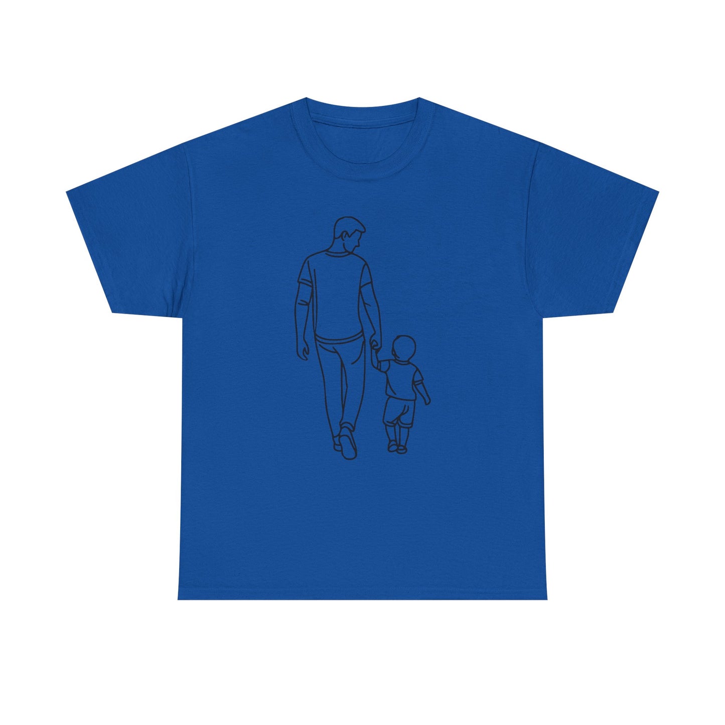 VADER EN ZOON T-Shirt — Schattig t-shirt van vader en zoon