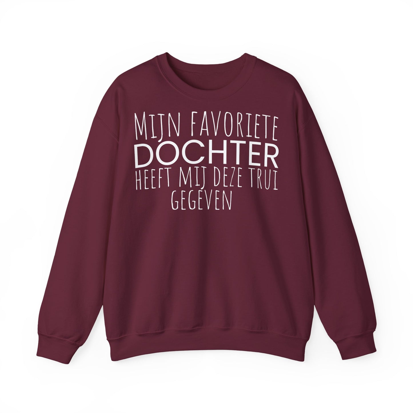 Copy of Crewneck Sweatshirt – "Mijn favoriete zoon heeft mij dit shirt gegeven" Dutch Gift for Mom