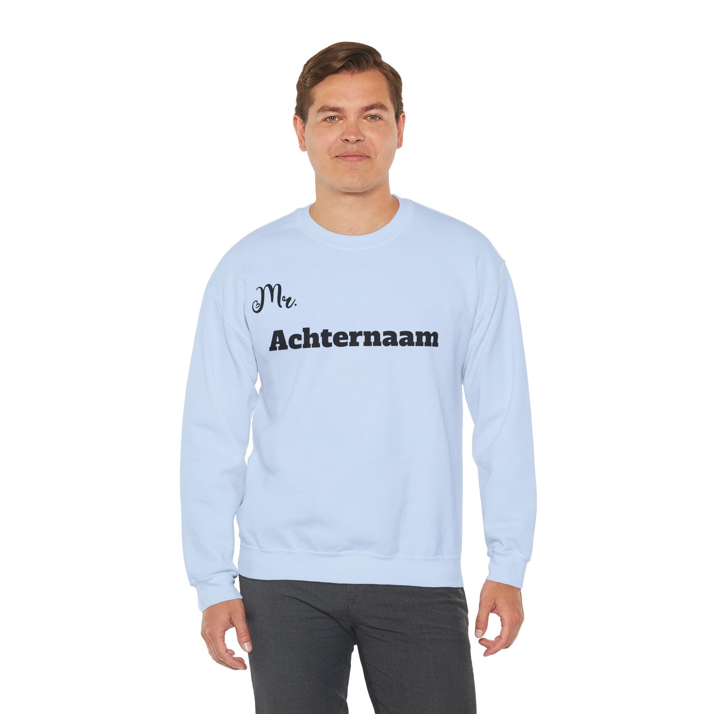 Mr - trui / sweatshirt met gepersonaliseerde tekst