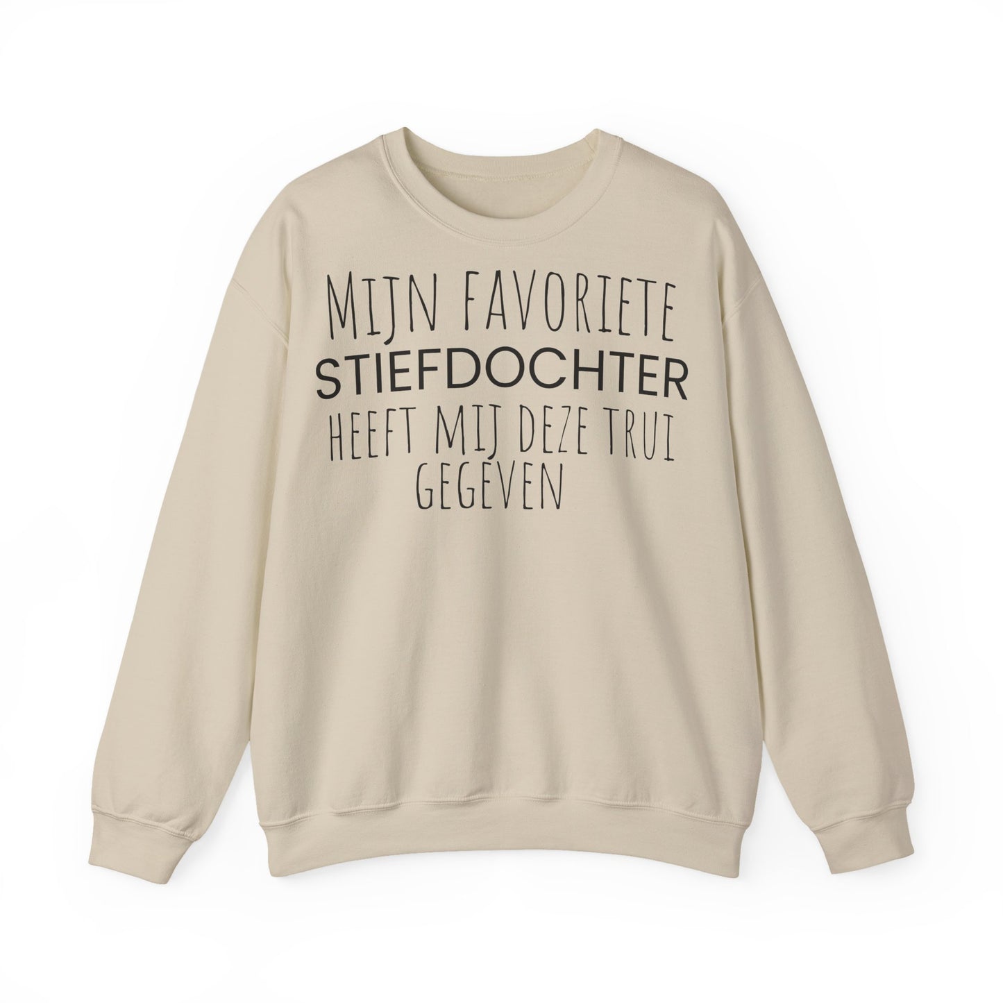 Crewneck Sweatshirt – "Mijn favoriete zoon heeft mij dit shirt gegeven" Dutch Gift for Mom
