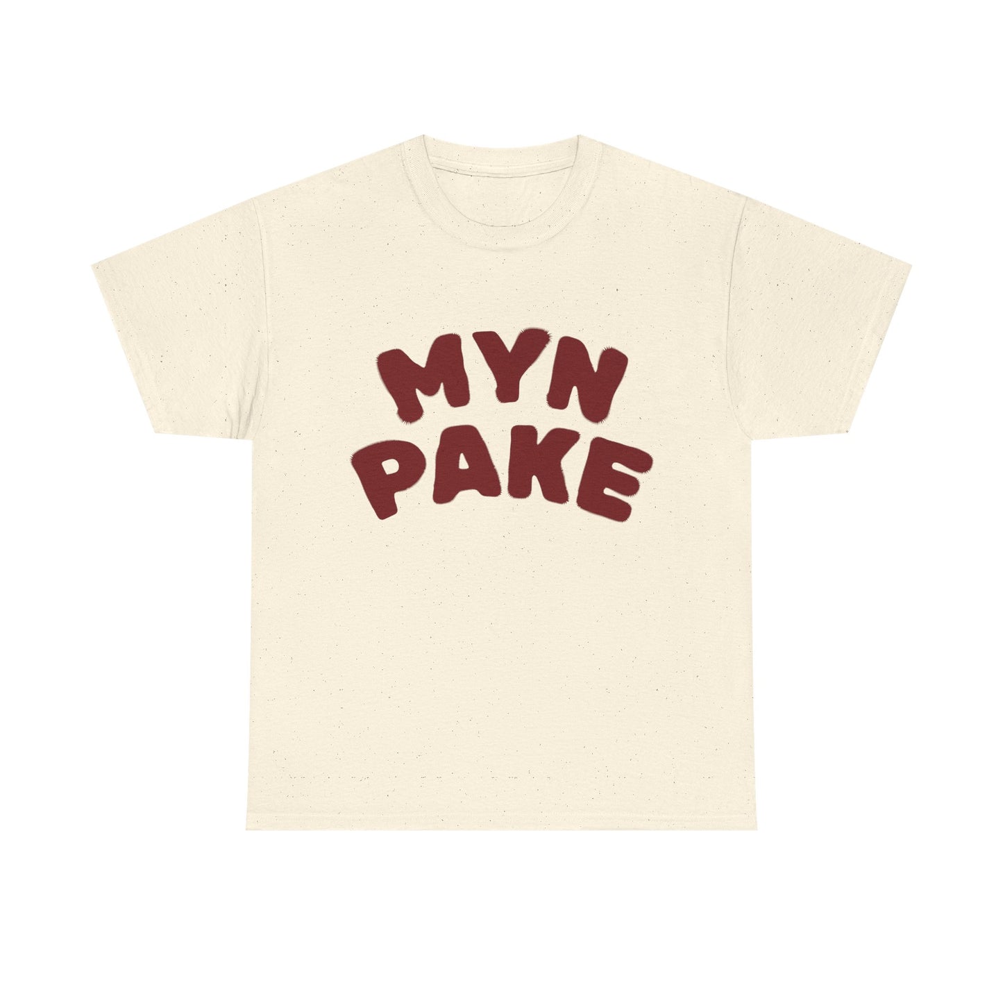 'MYN PAKE' T-Shirt - T-shirt met opdruk rood