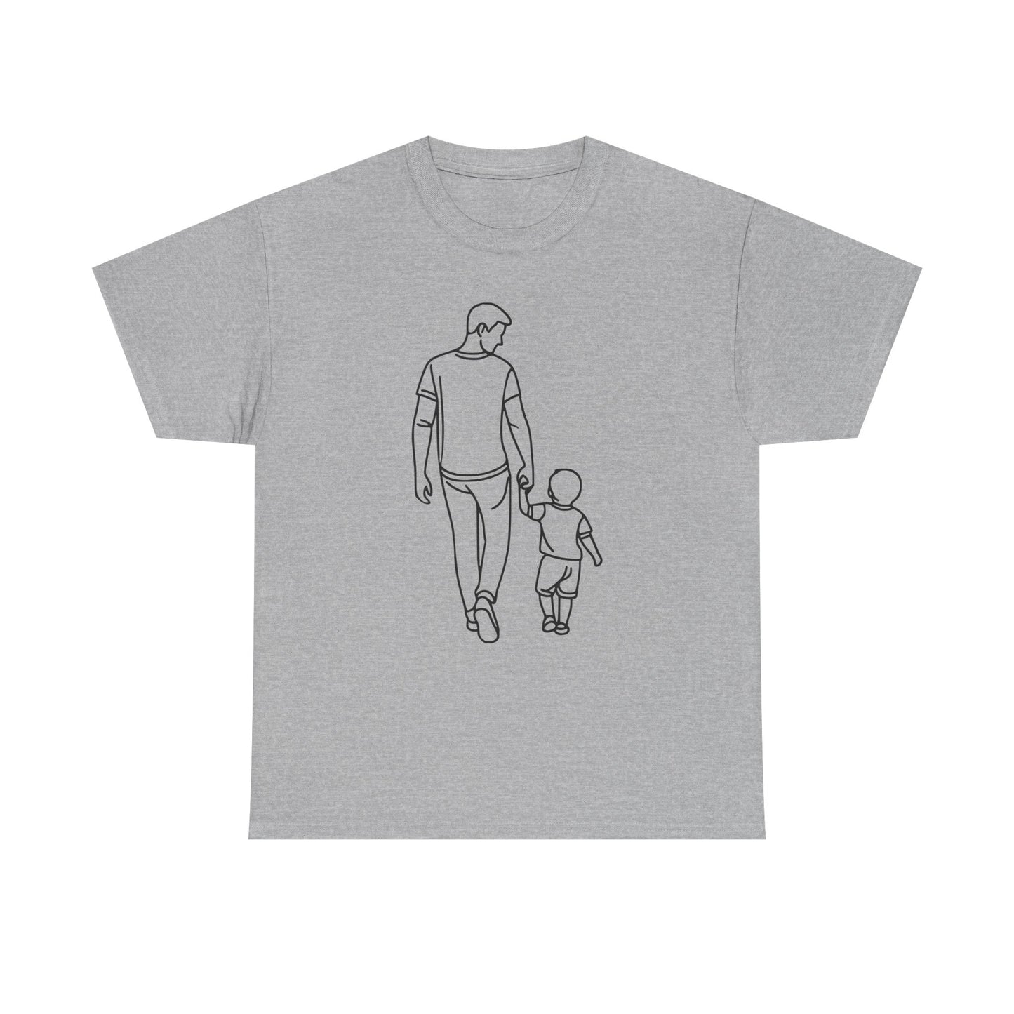 VADER EN ZOON T-Shirt — Schattig t-shirt van vader en zoon