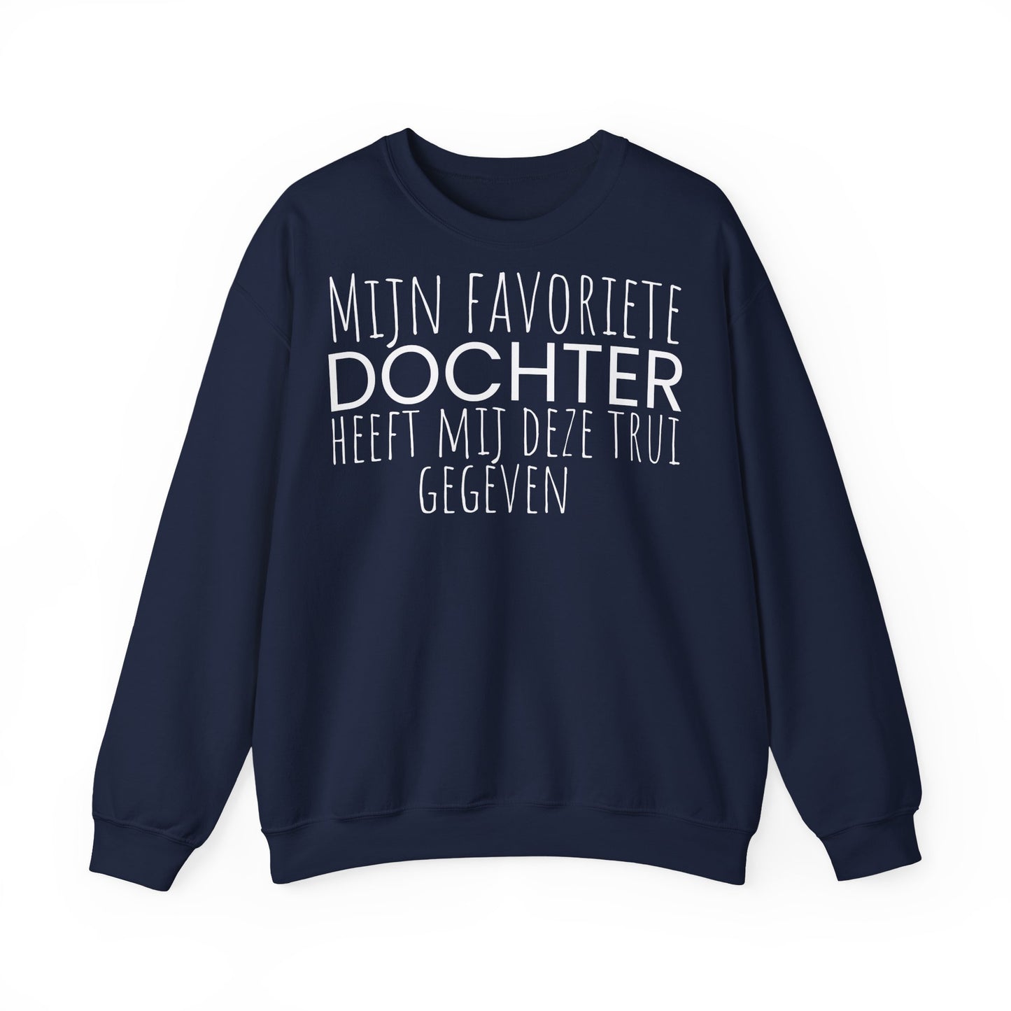 Copy of Crewneck Sweatshirt – "Mijn favoriete zoon heeft mij dit shirt gegeven" Dutch Gift for Mom