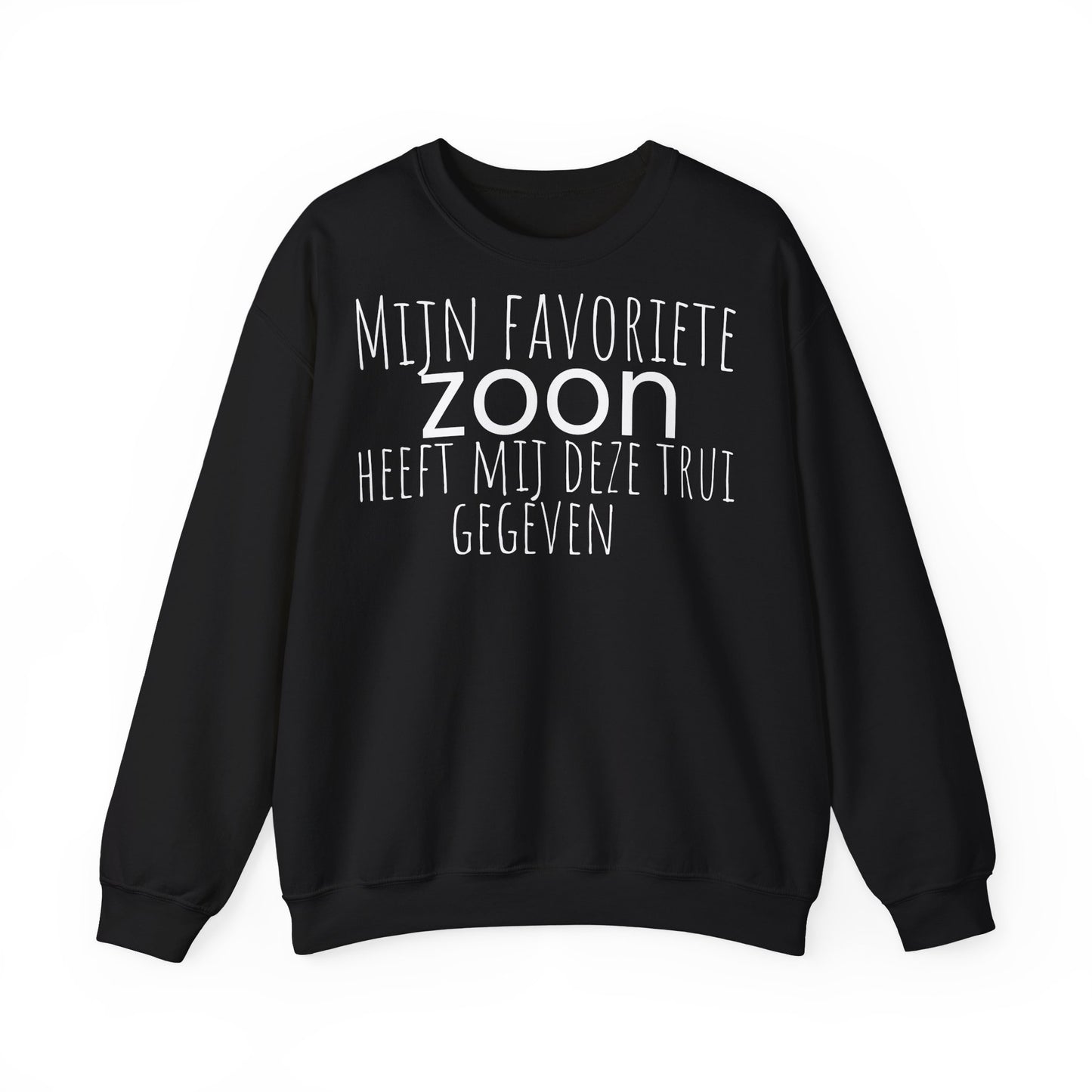 Copy of Crewneck Sweatshirt – "Mijn favoriete zoon heeft mij dit shirt gegeven" Dutch Gift for Mom