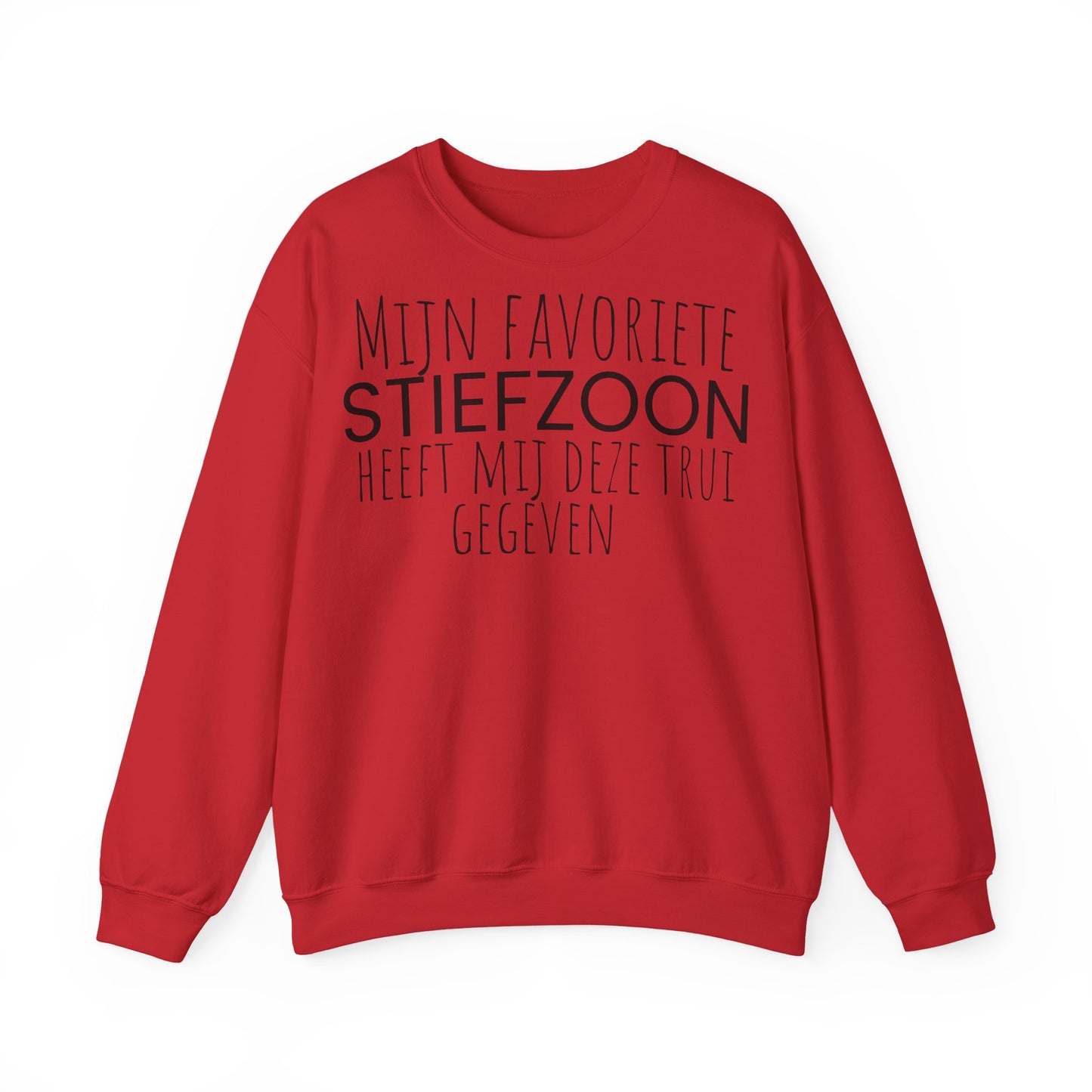 Crewneck Sweatshirt – "Mijn favoriete zoon heeft mij dit shirt gegeven" Dutch Gift for Mom