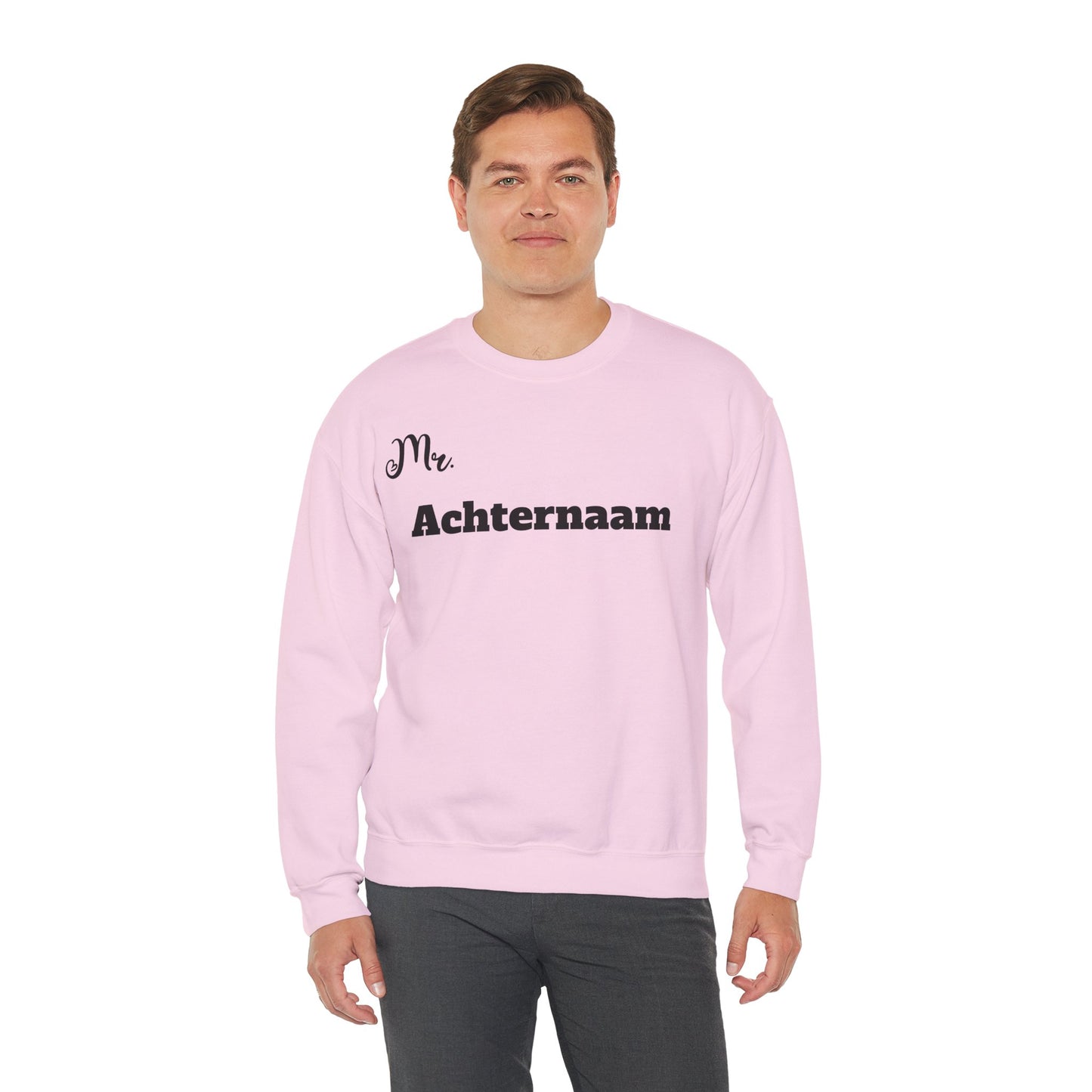 Mr - trui / sweatshirt met gepersonaliseerde tekst