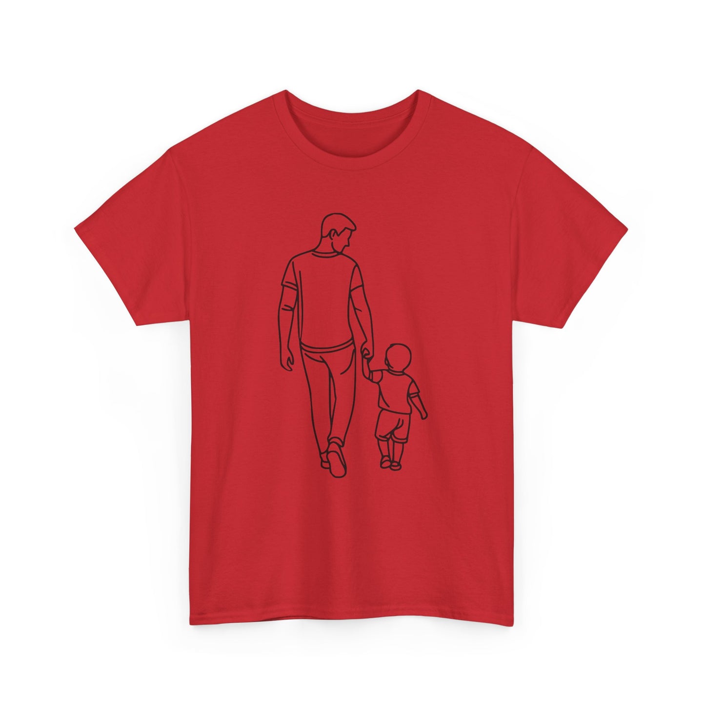 VADER EN ZOON T-Shirt — Schattig t-shirt van vader en zoon