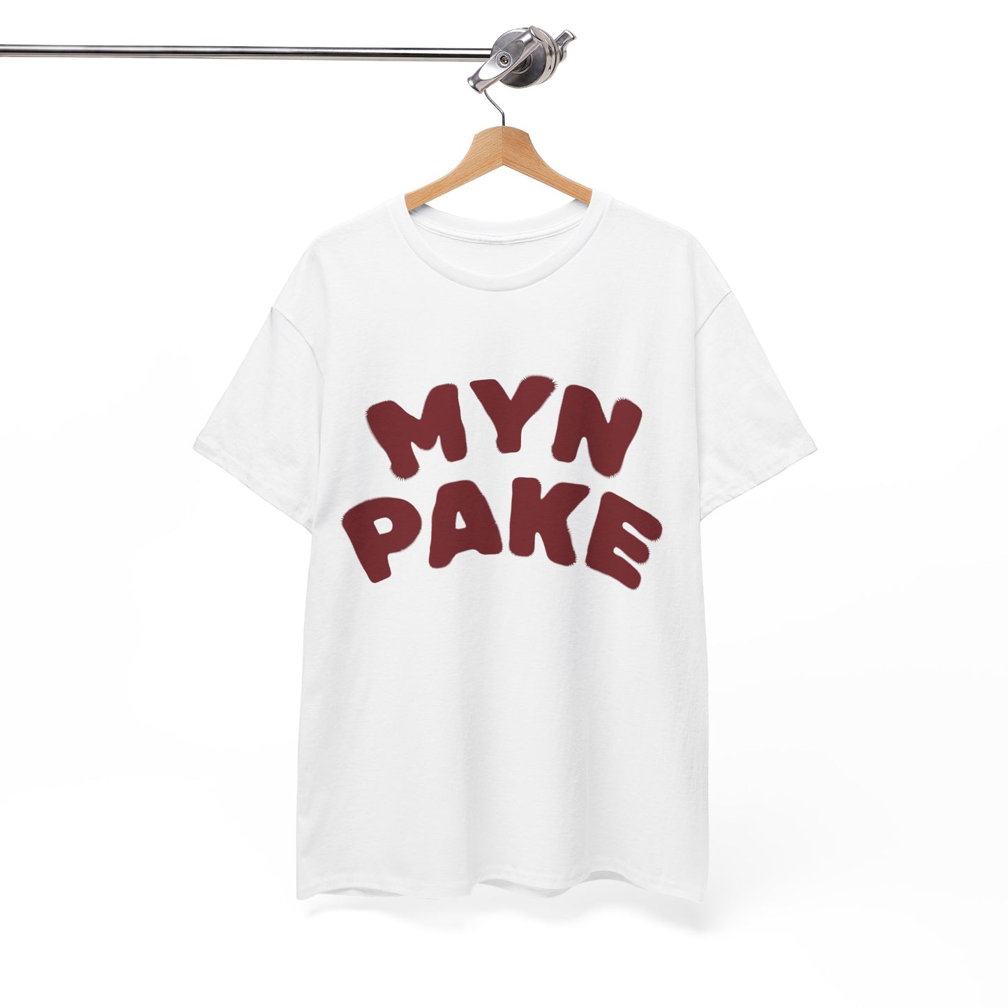 'MYN PAKE' T-Shirt - T-shirt met opdruk rood