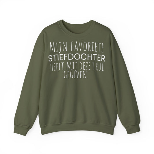 Copy of Crewneck Sweatshirt – "Mijn favoriete zoon heeft mij dit shirt gegeven" Dutch Gift for Mom