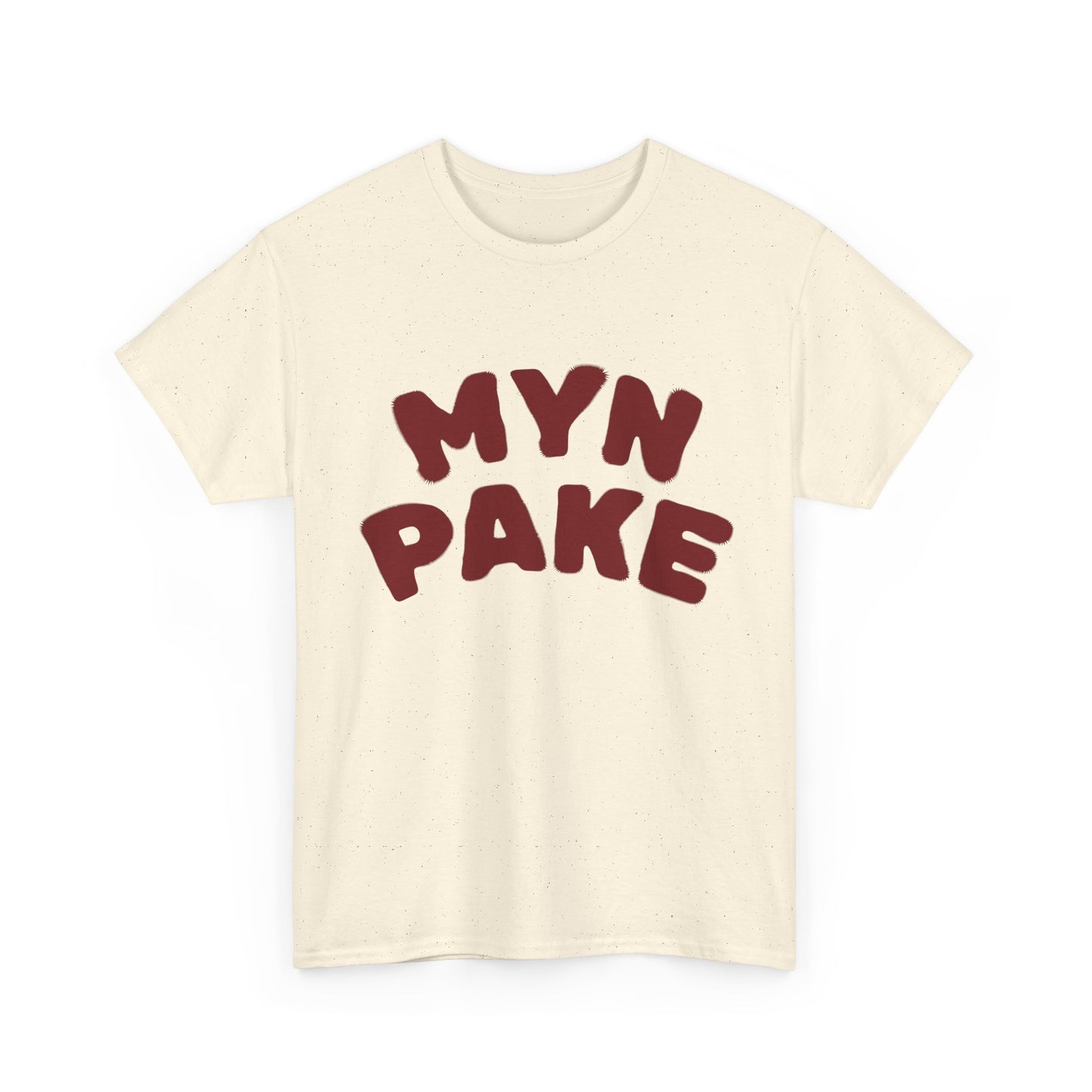 'MYN PAKE' T-Shirt - T-shirt met opdruk rood