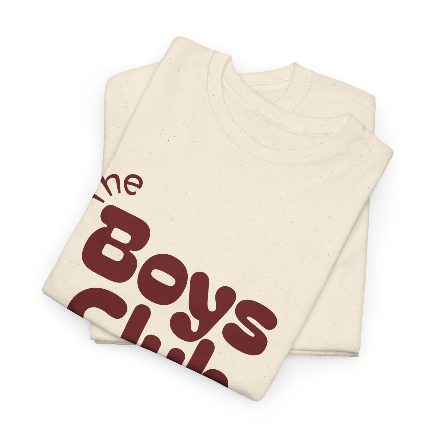 'The Boys Club' T-shirt - T-shirt met opdruk rood