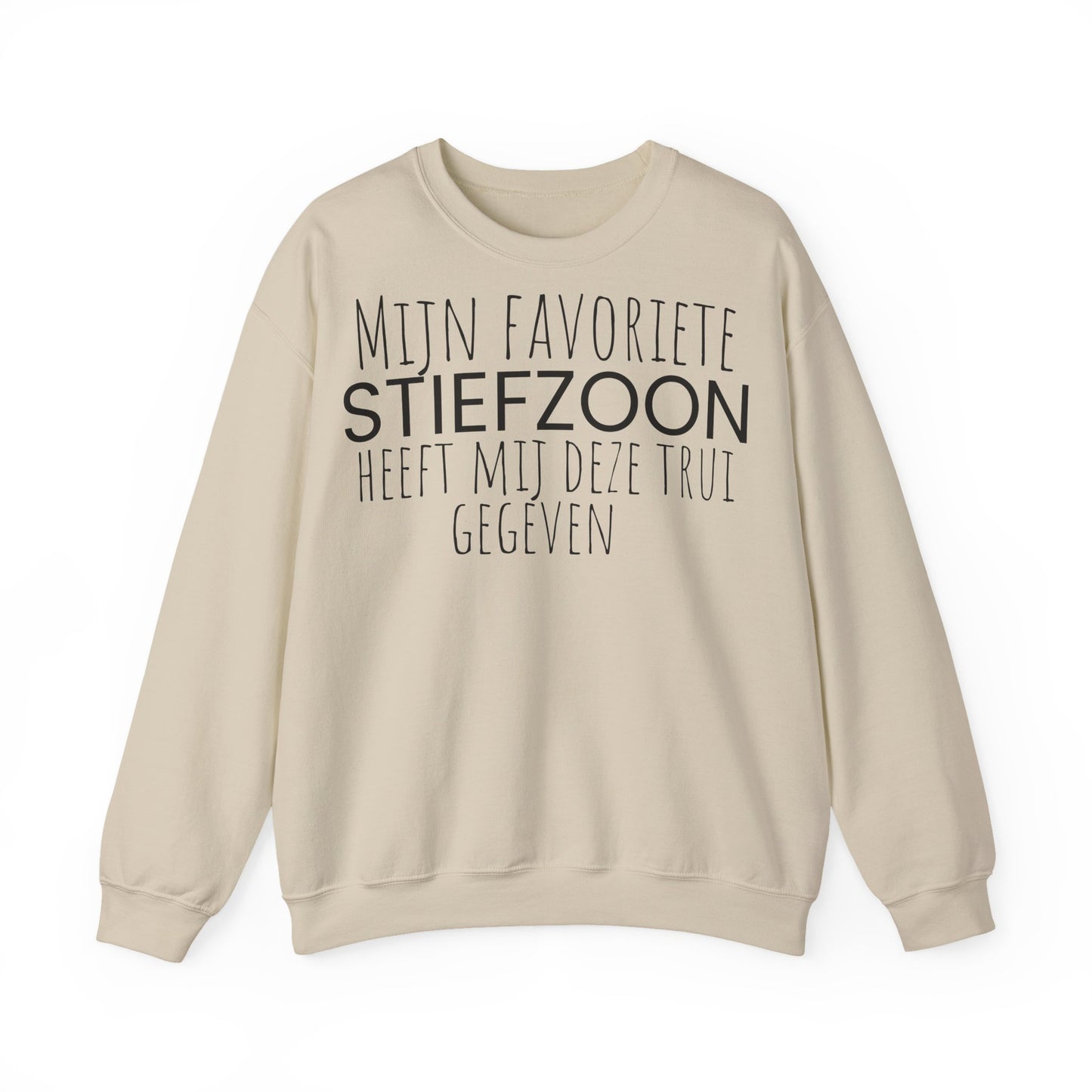 Crewneck Sweatshirt – "Mijn favoriete zoon heeft mij dit shirt gegeven" Dutch Gift for Mom