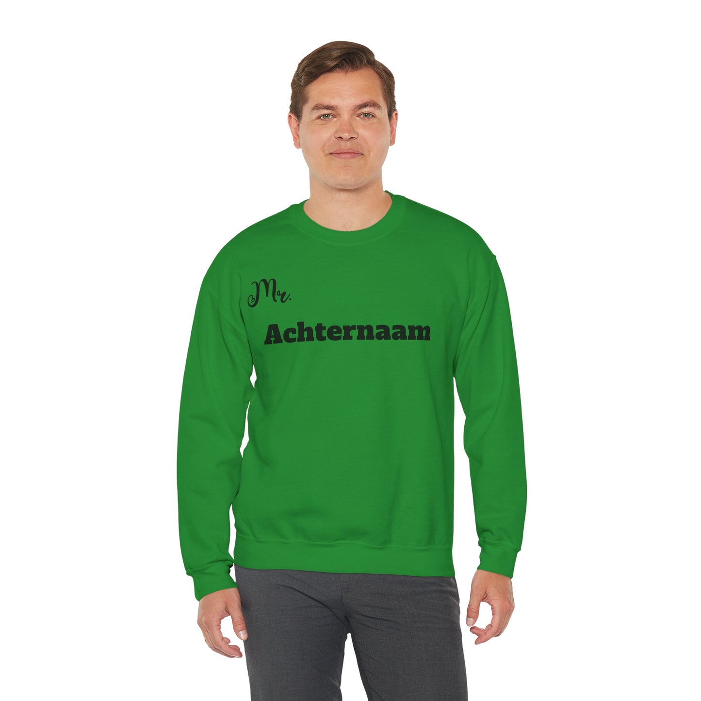 Mr - trui / sweatshirt met gepersonaliseerde tekst